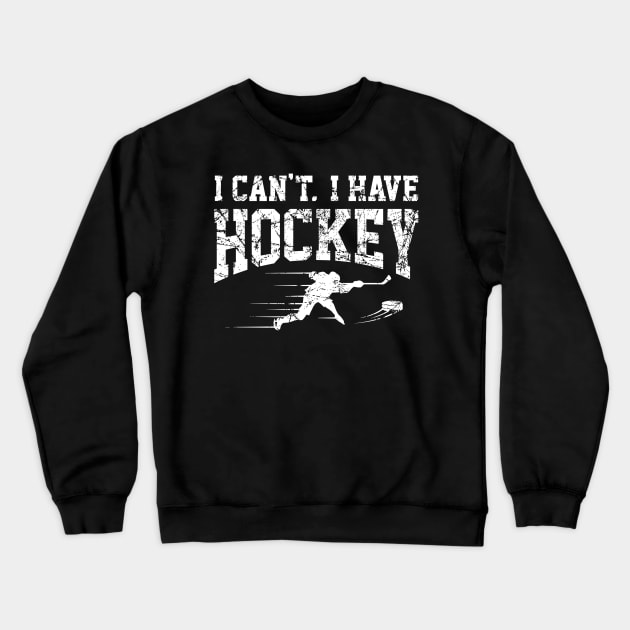 Ice Hockey TACOS Perfect Funny Vintage Stick Sport Crewneck Sweatshirt by jordanfaulkner02